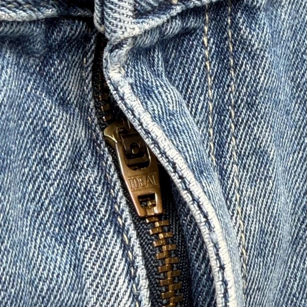 VTG Levi's Baggy Carpenter Jeans Loose Fit Workwear Denim Blue Mens 44x32